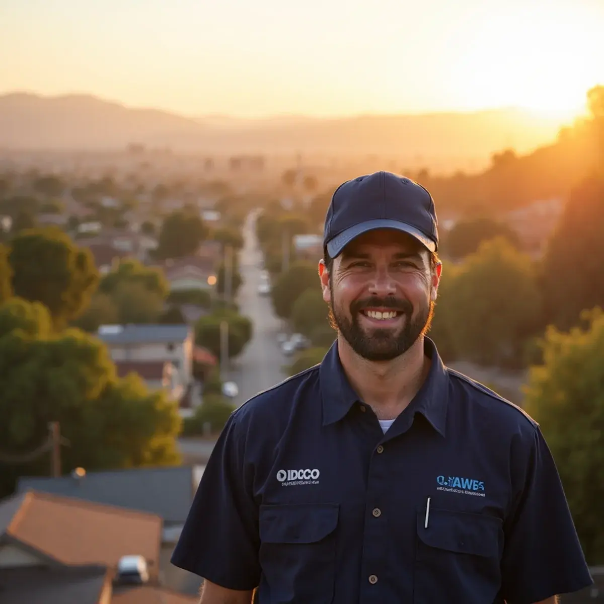 Map view of the Glendale, CA area served by Drycore Restore water damage restoration