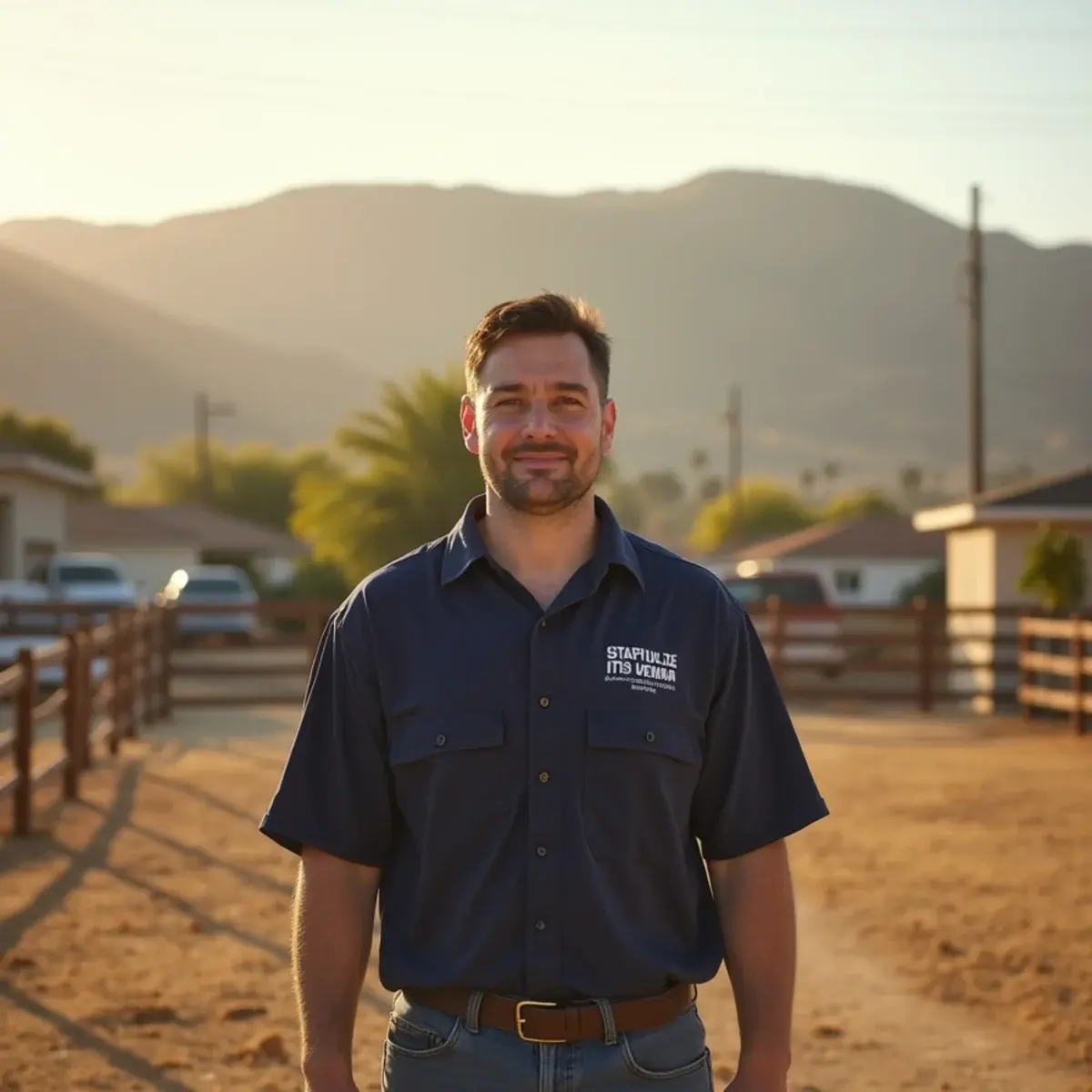 Ranch style homes on large lots in Sunland, CA at the base of the San Gabriel foothills